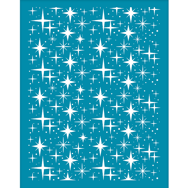 PandaHall OLYCRAFT 4x5 Inch Clay Stencils Star Pattern Silk Screen for Polymer Clay Small Star Silk Screen Stencils Mesh Transfer Stencils..., Cyan
PandaHall OLYCRAFT 4x5 Inch Clay Stencils Star Pattern Silk Screen for Polymer Clay Small Star Silk Screen Stencils Mesh Transfer Stencils..., Cyan