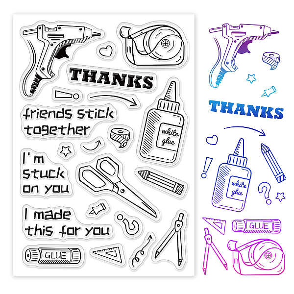 PandaHall PVC Plastic Stamps, for DIY Scrapbooking, Photo Album Decorative, Cards Making, Stamp Sheets, Tools Pattern, 16x11x0.3cm Plastic...
PandaHall PVC Plastic Stamps, for DIY Scrapbooking, Photo Album Decorative, Cards Making, Stamp Sheets, Tools Pattern, 16x11x0.3cm Plastic...