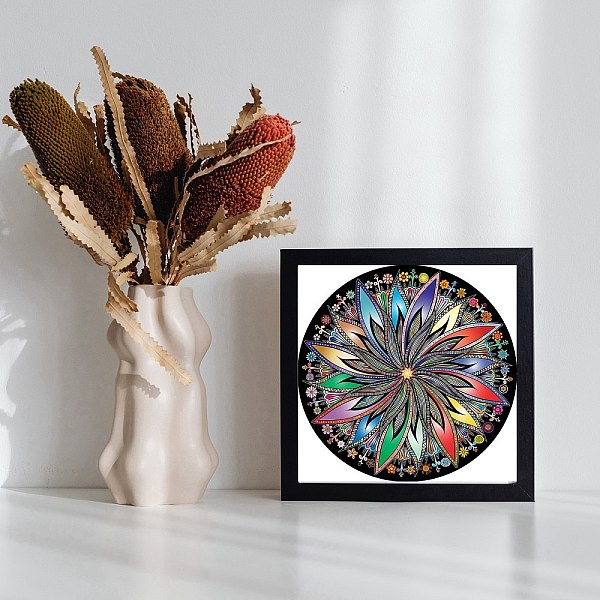PandaHall DIY Diamond Painting Kits, Including Resin Rhinestones Bag, Diamond Sticky Pen, Tray Plate & Glue Clay, Flower, 302x303x0.3mm...
PandaHall DIY Diamond Painting Kits, Including Resin Rhinestones Bag, Diamond Sticky Pen, Tray Plate & Glue Clay, Flower, 302x303x0.3mm...