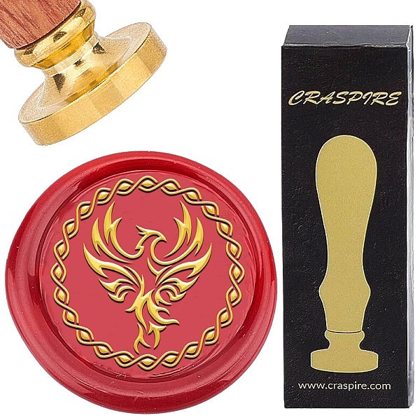 PandaHall CRASPIRE Phenix Wax Seal Stamps Retro Sealing Wax Stamp 25mm Removable Brass Head with Rosewood Handle for DIY Scrapbooking...
PandaHall CRASPIRE Phenix Wax Seal Stamps Retro Sealing Wax Stamp 25mm Removable Brass Head with Rosewood Handle for DIY Scrapbooking...