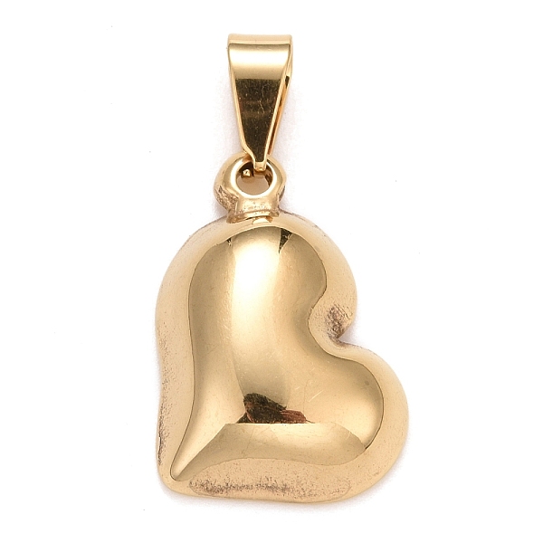 PandaHall 304 Stainless Steel Pendants, Heart, Golden, 22.5x15.5x6mm, Hole: 8x3.5mm 304 Stainless Steel Heart
PandaHall 304 Stainless Steel Pendants, Heart, Golden, 22.5x15.5x6mm, Hole: 8x3.5mm 304 Stainless Steel Heart