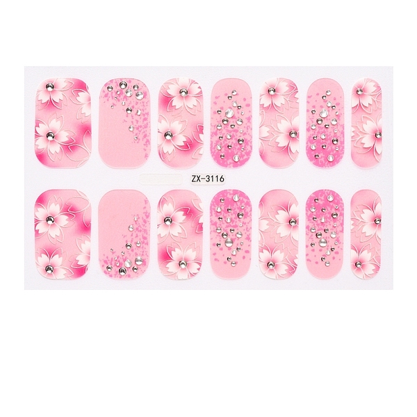 PandaHall Full Cover Nail Stickers, 3D Nail Decals, Self-Adhesive, with Glass & Rhinestone & Plastic, for Nail Tips Decorations, Pink...
PandaHall Full Cover Nail Stickers, 3D Nail Decals, Self-Adhesive, with Glass & Rhinestone & Plastic, for Nail Tips Decorations, Pink...