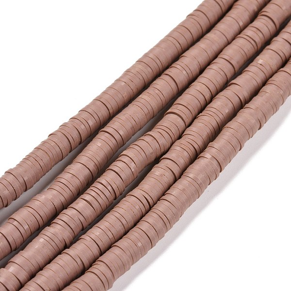 PandaHall Handmade Polymer Clay Beads Strands, for DIY Jewelry Crafts Supplies, Heishi Beads, Disc/Flat Round, Rosy Brown, 6x0.5~1mm, Hole...
PandaHall Handmade Polymer Clay Beads Strands, for DIY Jewelry Crafts Supplies, Heishi Beads, Disc/Flat Round, Rosy Brown, 6x0.5~1mm, Hole...