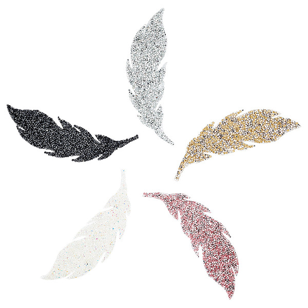 PandaHall Glitter Hotfix Rhinestone, Hot Melt Adhesive on the Back, Costume Accessories, Leaf, Mixed Color, 190x65x2.5mm, 5 colors..., Multicolor
PandaHall Glitter Hotfix Rhinestone, Hot Melt Adhesive on the Back, Costume Accessories, Leaf, Mixed Color, 190x65x2.5mm, 5 colors..., Multicolor