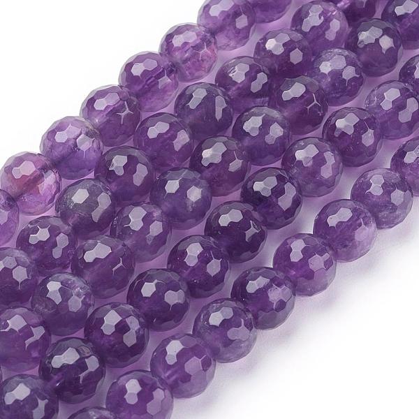 PandaHall Natural Amethyst Beads Strands, Round, Faceted, Purple, 8mm, hole: 1mm, 23pcs/strand, 8 inch Amethyst Round
PandaHall Natural Amethyst Beads Strands, Round, Faceted, Purple, 8mm, hole: 1mm, 23pcs/strand, 8 inch Amethyst Round