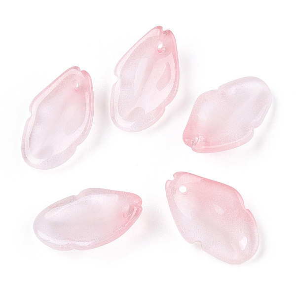 PandaHall Baking Painted Transparent Glass Petal Beads, Peach Blossom, Pearl Pink, 19.5x12x4.5mm, Hole: 1mm, about 980~1000pcs/set Glass...
PandaHall Baking Painted Transparent Glass Petal Beads, Peach Blossom, Pearl Pink, 19.5x12x4.5mm, Hole: 1mm, about 980~1000pcs/set Glass...