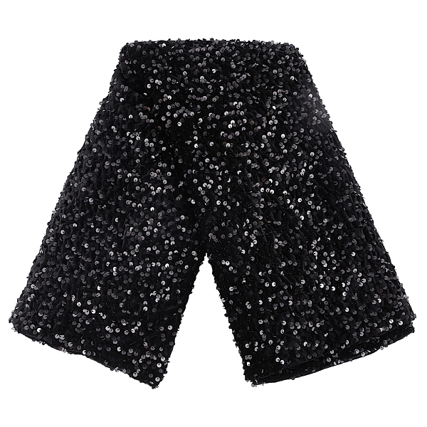 PandaHall Velvet Sequin Fabric, with PET Sequin, for DIY Crafting and Handbag Clothing, Black, 120~130x0.05cm Velvet Flat Black
PandaHall Velvet Sequin Fabric, with PET Sequin, for DIY Crafting and Handbag Clothing, Black, 120~130x0.05cm Velvet Flat Black