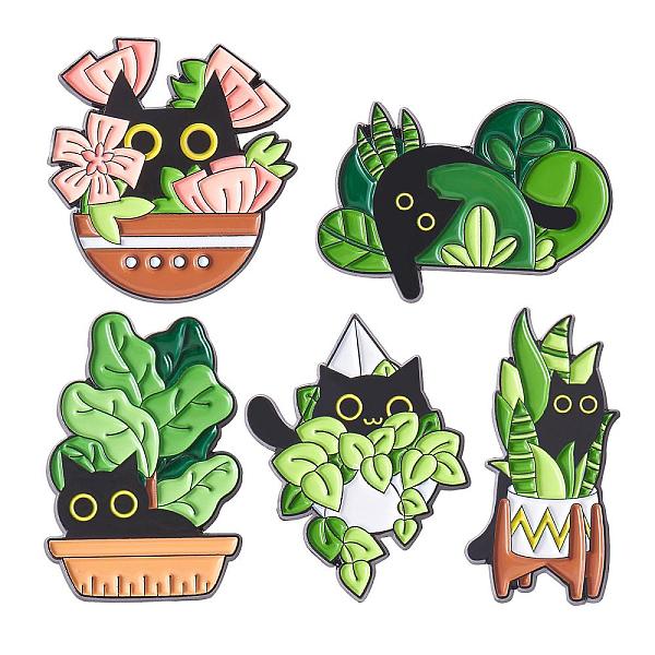 PandaHall 5 Pcs Cat Brooche Pins Set Enamel Lapel Pins Cute Black Cat Plants Enamel Brooche Pins Set Cartoon Animal Pins Badges Clothing...
PandaHall 5 Pcs Cat Brooche Pins Set Enamel Lapel Pins Cute Black Cat Plants Enamel Brooche Pins Set Cartoon Animal Pins Badges Clothing...