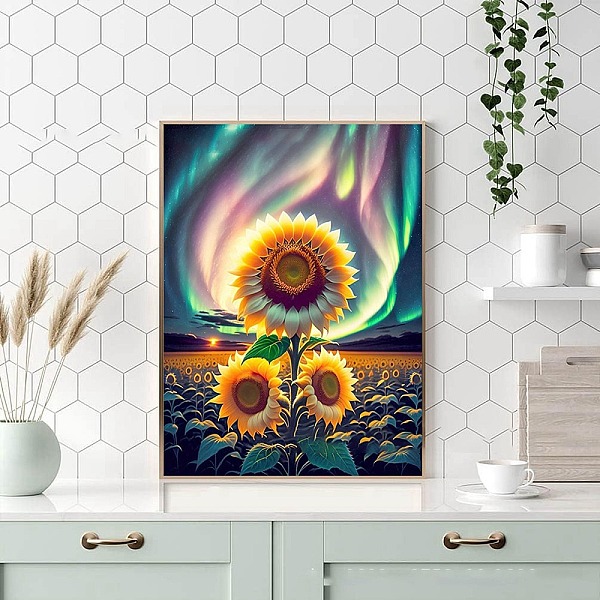 PandaHall Sunflower DIY Natural Scenery Pattern 5D Diamond Painting Kits, Yellow, 400x300mm Acrylic Flower Yellow
PandaHall Sunflower DIY Natural Scenery Pattern 5D Diamond Painting Kits, Yellow, 400x300mm Acrylic Flower Yellow