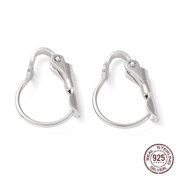 PandaHall Rhodium Plated 925 Sterling Silver Leverback Earring Findings, Real Platinum Plated, 14.5x11x3mm, Hole: 2.5mm, Pin: 0.7mm Sterling...
PandaHall Rhodium Plated 925 Sterling Silver Leverback Earring Findings, Real Platinum Plated, 14.5x11x3mm, Hole: 2.5mm, Pin: 0.7mm Sterling...