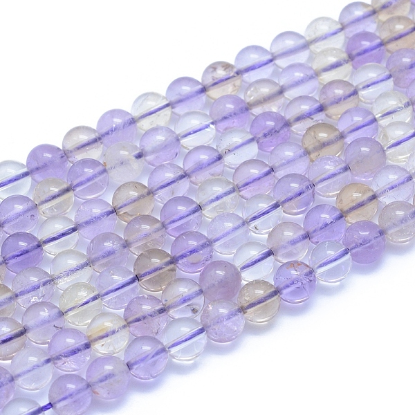 PandaHall Natural Ametrine Beads Strands, Round, 6~6.5mm, Hole: 0.8mm, about 66pcs/strand, 15.35 inch(39cm) Ametrine Round
PandaHall Natural Ametrine Beads Strands, Round, 6~6.5mm, Hole: 0.8mm, about 66pcs/strand, 15.35 inch(39cm) Ametrine Round