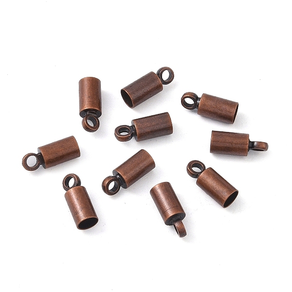 PandaHall Brass Cord Ends, Nickel Free, Red Copper, 9x3.5mm, Hole: 1.5mm, 3mm inner diameter Brass
PandaHall Brass Cord Ends, Nickel Free, Red Copper, 9x3.5mm, Hole: 1.5mm, 3mm inner diameter Brass