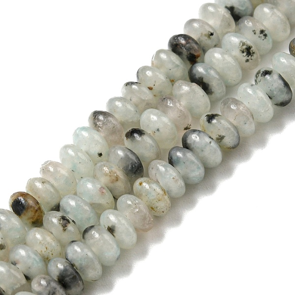 PandaHall Natural Sesame Jasper Beads Strands, Rondelle, 4~4.5x2~2.5mm, Hole: 1.2mm, about 155~163pcs/strand, 15.24''~15.31''(38.7~38.9cm)...
PandaHall Natural Sesame Jasper Beads Strands, Rondelle, 4~4.5x2~2.5mm, Hole: 1.2mm, about 155~163pcs/strand, 15.24''~15.31''(38.7~38.9cm)...
