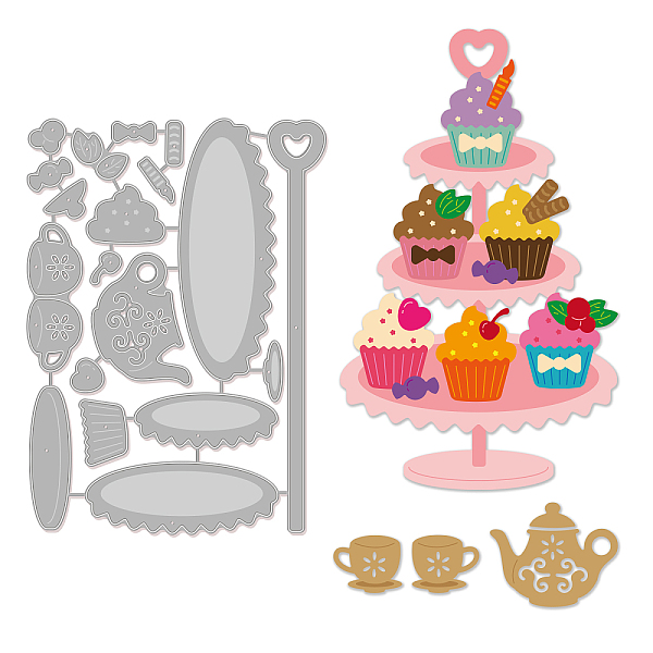 PandaHall GLOBLELAND 1Set Party Cake Cutting Dies Metal Birthday Cake Stand Die Cuts Embossing Stencils Template for Paper Card Making...
PandaHall GLOBLELAND 1Set Party Cake Cutting Dies Metal Birthday Cake Stand Die Cuts Embossing Stencils Template for Paper Card Making...