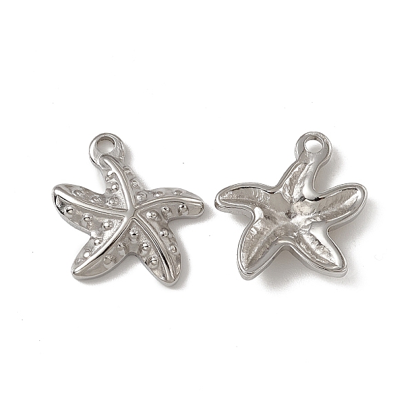PandaHall 201 Stainless Steel Pendants, Starfish Charm, Stainless Steel Color, 17x17x3.5mm, Hole: 1.8mm 201 Stainless Steel Starfish
PandaHall 201 Stainless Steel Pendants, Starfish Charm, Stainless Steel Color, 17x17x3.5mm, Hole: 1.8mm 201 Stainless Steel Starfish
