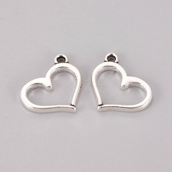 PandaHall Vintage Pendants in Ancient Look, Cadmium Free & Nickel Free & Lead Free, Tibetan Style Alloy, Heart, Antique Silver, 13x16x2mm...
PandaHall Vintage Pendants in Ancient Look, Cadmium Free & Nickel Free & Lead Free, Tibetan Style Alloy, Heart, Antique Silver, 13x16x2mm...