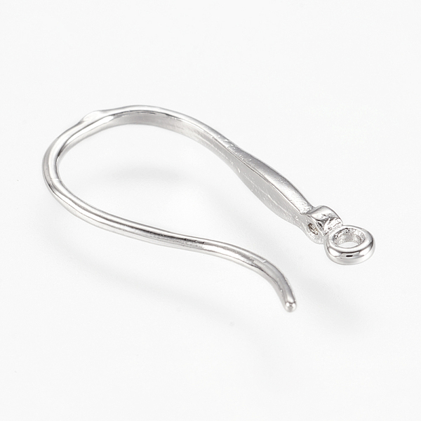 PandaHall Brass Earring Hooks, Real Platinum Plated, with Cubic Zirconia and Horizontal Loop, Lead Free & Cadmium Free, 19.5x2x9.5mm, Hole..., Clear
PandaHall Brass Earring Hooks, Real Platinum Plated, with Cubic Zirconia and Horizontal Loop, Lead Free & Cadmium Free, 19.5x2x9.5mm, Hole..., Clear