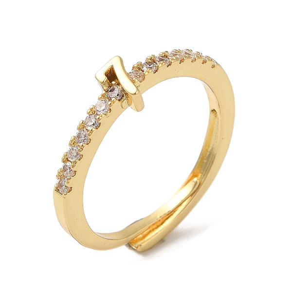 PandaHall Rack Plating Brass Clear Cubic Zirconia Number 7 Adjustable Rings for Women, Cadmium Free & Lead Free, Long-Lasting Plated, Real...
PandaHall Rack Plating Brass Clear Cubic Zirconia Number 7 Adjustable Rings for Women, Cadmium Free & Lead Free, Long-Lasting Plated, Real...