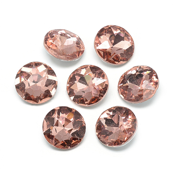 PandaHall Pointed Back Glass Rhinestone Cabochons, Back Plated, Faceted, Flat Round, Dark Salmon, 8x3.5mm Glass Rhinestone Flat Round Red
PandaHall Pointed Back Glass Rhinestone Cabochons, Back Plated, Faceted, Flat Round, Dark Salmon, 8x3.5mm Glass Rhinestone Flat Round Red