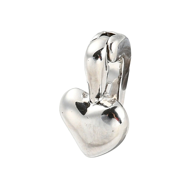 PandaHall Rack Plating Brass Twister Clasps, Long-Lasting Plated, Cadmium Free & Lead Free, Heart, Platinum, 10x6x5.5mm Brass Heart
PandaHall Rack Plating Brass Twister Clasps, Long-Lasting Plated, Cadmium Free & Lead Free, Heart, Platinum, 10x6x5.5mm Brass Heart