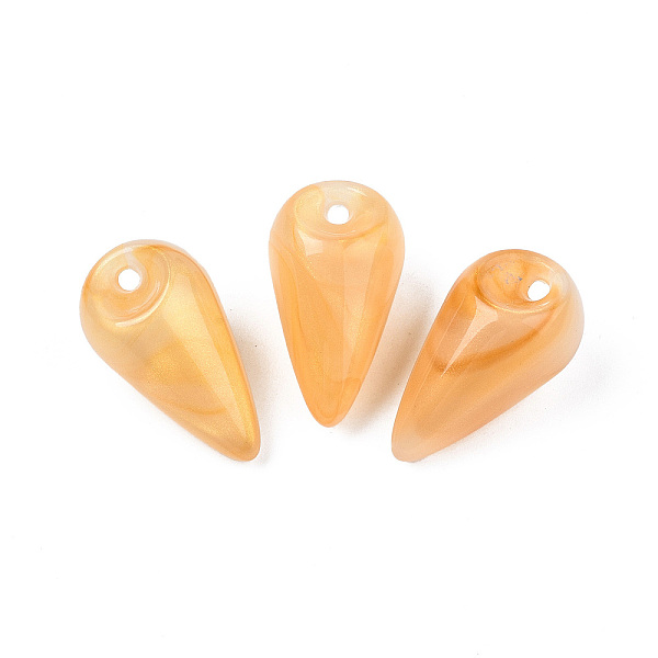 PandaHall Opaque Acrylic Pendants, Two Tone Color, with Glitter Powder, Teardrop, Saddle Brown, 25x14mm, Hole: 1.8mm, about 239pcs/500g...
PandaHall Opaque Acrylic Pendants, Two Tone Color, with Glitter Powder, Teardrop, Saddle Brown, 25x14mm, Hole: 1.8mm, about 239pcs/500g...