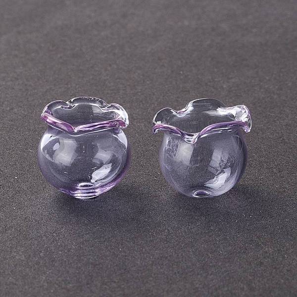 PandaHall Glass Bead Cone for Wind Chimes Making, Campanula Medium L, Thistle, 15x16mm, Hole: 2.7mm Glass Flower Purple
PandaHall Glass Bead Cone for Wind Chimes Making, Campanula Medium L, Thistle, 15x16mm, Hole: 2.7mm Glass Flower Purple