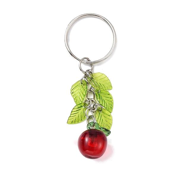 PandaHall Acrylic Pendant Keychain, with Leaf Charms and Iron Keychain Ring, Apple, 7.5cm, Pendant: 52x14x16mm Acrylic Apple
PandaHall Acrylic Pendant Keychain, with Leaf Charms and Iron Keychain Ring, Apple, 7.5cm, Pendant: 52x14x16mm Acrylic Apple