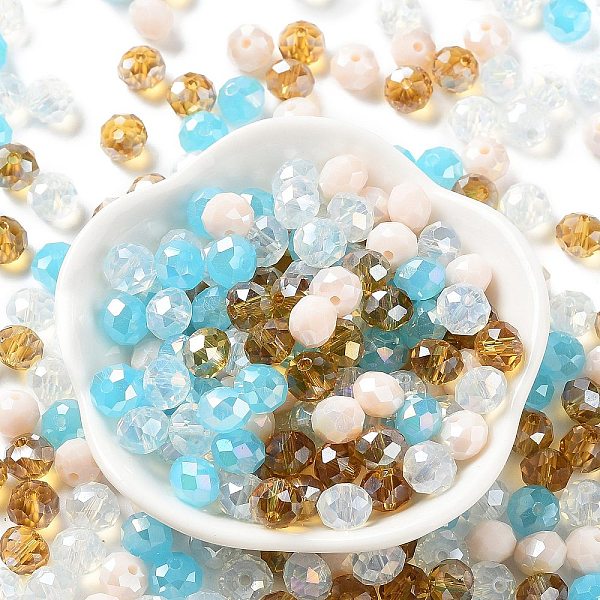 PandaHall Glass Beads, Faceted, Rondelle, Light Salmon, 10x8mm, Hole: 1mm, about 67pcs/60g Glass Rondelle
PandaHall Glass Beads, Faceted, Rondelle, Light Salmon, 10x8mm, Hole: 1mm, about 67pcs/60g Glass Rondelle