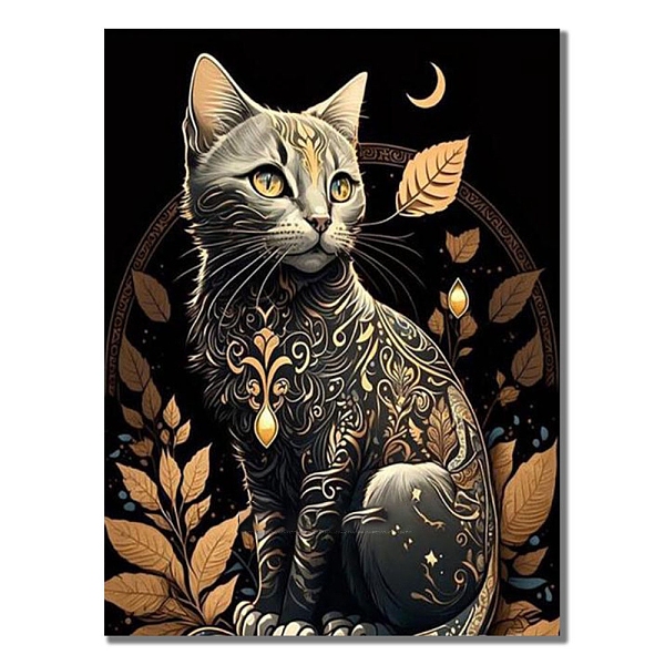 PandaHall DIY Diamond Painting Kit, Including Resin Rhinestones Bag, Diamond Sticky Pen, Tray Plate and Glue Clay, Cat Shape, 400x300mm..., Multicolor
PandaHall DIY Diamond Painting Kit, Including Resin Rhinestones Bag, Diamond Sticky Pen, Tray Plate and Glue Clay, Cat Shape, 400x300mm..., Multicolor