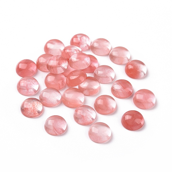 PandaHall Cherry Quartz Glass Cabochons, Half Round/Dome, 12x5mm Watermelon Stone Half Round
PandaHall Cherry Quartz Glass Cabochons, Half Round/Dome, 12x5mm Watermelon Stone Half Round