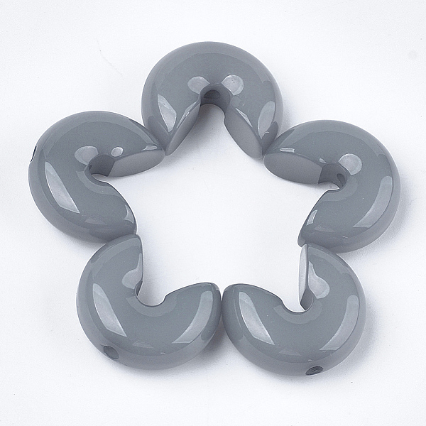 PandaHall Resin Beads, Large Semicircle, Slate Gray, 21.5x25x10mm, Hole: 2.5mm Resin Others Gray
PandaHall Resin Beads, Large Semicircle, Slate Gray, 21.5x25x10mm, Hole: 2.5mm Resin Others Gray
