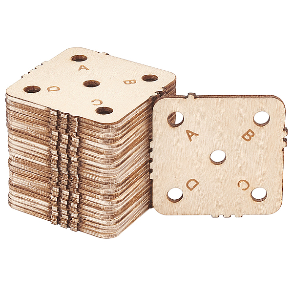 PandaHall BENECREAT 24 Pcs Square Weaving Card, 1.8x1.8inch 5 Holes Loom Cards Handmade Weaving Tools for Loom Weaving Supplies Tablet...
PandaHall BENECREAT 24 Pcs Square Weaving Card, 1.8x1.8inch 5 Holes Loom Cards Handmade Weaving Tools for Loom Weaving Supplies Tablet...
