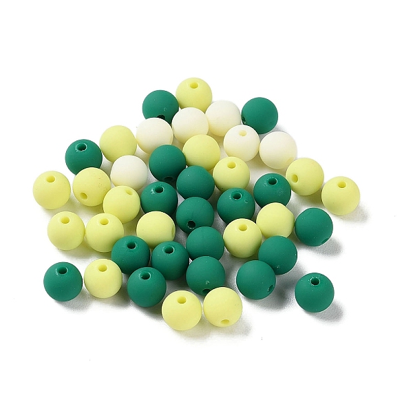 PandaHall Rubberized Style Imitated Silicone Acrylic Beads, Round, Sea Green, 8x7.5mm, Hole: 1.6mm, about 1923pcs/500g Acrylic Round
PandaHall Rubberized Style Imitated Silicone Acrylic Beads, Round, Sea Green, 8x7.5mm, Hole: 1.6mm, about 1923pcs/500g Acrylic Round