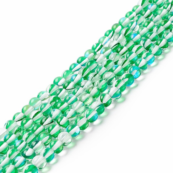 PandaHall Synthetic Moonstone Beads Strands, Round, Medium Spring Green, 6mm, Hole: 0.8mm, about 63pcs/strand, 14.57''~15.55''(37~39.5cm)...
PandaHall Synthetic Moonstone Beads Strands, Round, Medium Spring Green, 6mm, Hole: 0.8mm, about 63pcs/strand, 14.57''~15.55''(37~39.5cm)...