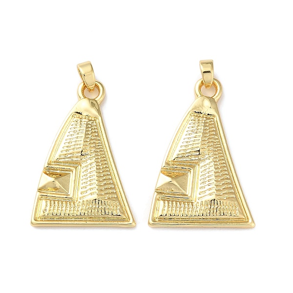 PandaHall Brass Pendants, Long-Lasting Plated, Lead Free & Cadmium Free, Pyramid Charm, Real 18K Gold Plated, 29.5x20x3mm, Hole: 4.5x3.5mm...
PandaHall Brass Pendants, Long-Lasting Plated, Lead Free & Cadmium Free, Pyramid Charm, Real 18K Gold Plated, 29.5x20x3mm, Hole: 4.5x3.5mm...