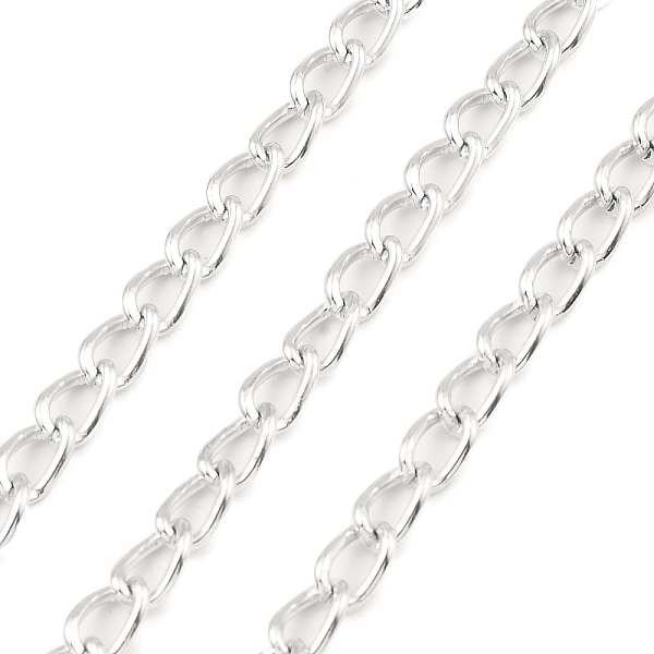 PandaHall Oxidation Aluminum Curb Chains, Unwelded, with Spool, Silver, 8.5x5x1mm, about 164.04 Feet(50m)/Roll Aluminum
PandaHall Oxidation Aluminum Curb Chains, Unwelded, with Spool, Silver, 8.5x5x1mm, about 164.04 Feet(50m)/Roll Aluminum