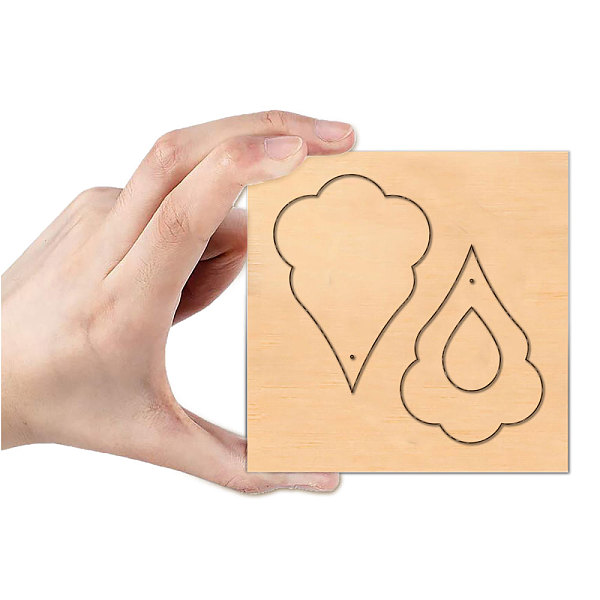 PandaHall Wood Cutting Dies, with Steel, for DIY Scrapbooking/Photo Album, Decorative Embossing DIY Paper Card, teardrop, Pattern...
PandaHall Wood Cutting Dies, with Steel, for DIY Scrapbooking/Photo Album, Decorative Embossing DIY Paper Card, teardrop, Pattern...