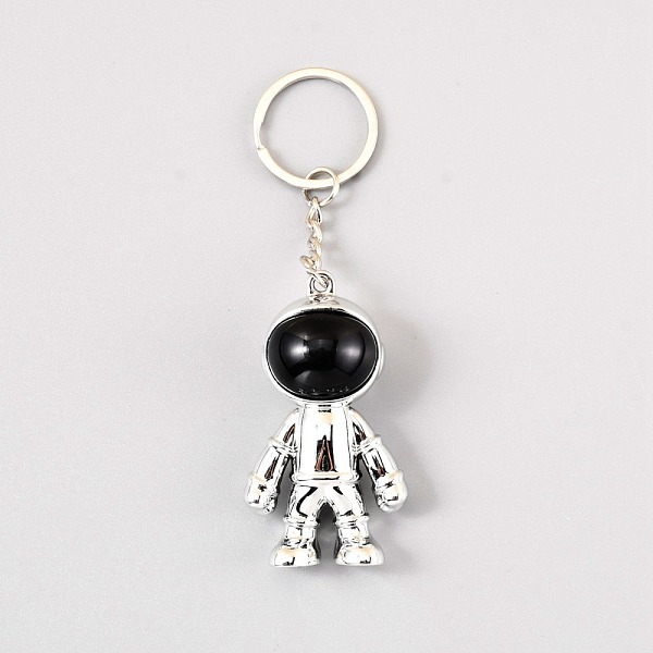 PandaHall Plastic Astronaut Keychains, Electroplated, with Iron Key Rings, Silver Color Plated, 10.3cm Plastic Human
PandaHall Plastic Astronaut Keychains, Electroplated, with Iron Key Rings, Silver Color Plated, 10.3cm Plastic Human