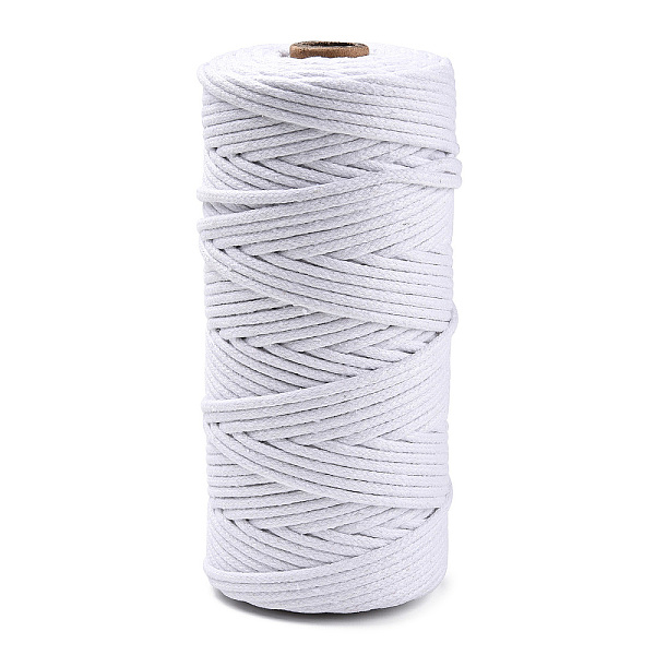 PandaHall Cotton String Threads, Macrame Cord, Decorative String Threads, for DIY Crafts, Gift Wrapping and Jewelry Making, White, 3mm...
PandaHall Cotton String Threads, Macrame Cord, Decorative String Threads, for DIY Crafts, Gift Wrapping and Jewelry Making, White, 3mm...