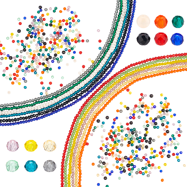 PandaHall 2100pcs Faceted Glass Beads, Electroplate Loose Beads Strands 2mm Seed Beads Tiny Briolette Crystal Beads Mini Spacers Beads for..., Multicolor
PandaHall 2100pcs Faceted Glass Beads, Electroplate Loose Beads Strands 2mm Seed Beads Tiny Briolette Crystal Beads Mini Spacers Beads for..., Multicolor