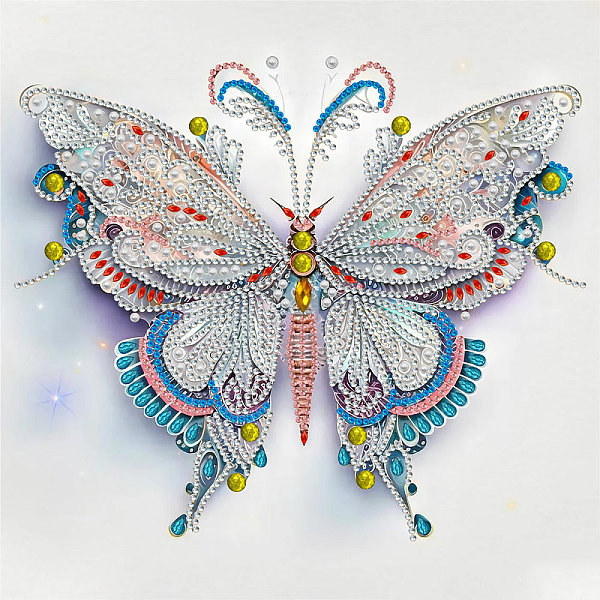 PandaHall Butterfly DIY Diamond Painting Kit, Including Resin Rhinestones Bag, Diamond Sticky Pen, Tray Plate and Glue Clay, Colorful...
PandaHall Butterfly DIY Diamond Painting Kit, Including Resin Rhinestones Bag, Diamond Sticky Pen, Tray Plate and Glue Clay, Colorful...