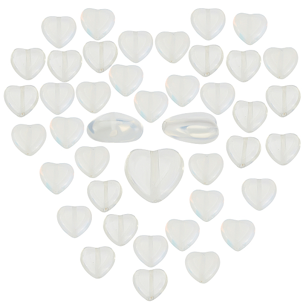PandaHall SUNNYCLUE Opalite Beads Strands, Heart, 10x10x5mm, Hole: 1mm, about 40pcs/strand, 15.30 inch(38.86cm), 1strand/box Opalite Heart
PandaHall SUNNYCLUE Opalite Beads Strands, Heart, 10x10x5mm, Hole: 1mm, about 40pcs/strand, 15.30 inch(38.86cm), 1strand/box Opalite Heart