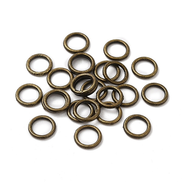 PandaHall Alloy Jump Rings, Round Ring, Antique Bronze, 8x1.2mm, 16 Gauge, Inner Diameter: 5.5mm Alloy Ring
PandaHall Alloy Jump Rings, Round Ring, Antique Bronze, 8x1.2mm, 16 Gauge, Inner Diameter: 5.5mm Alloy Ring