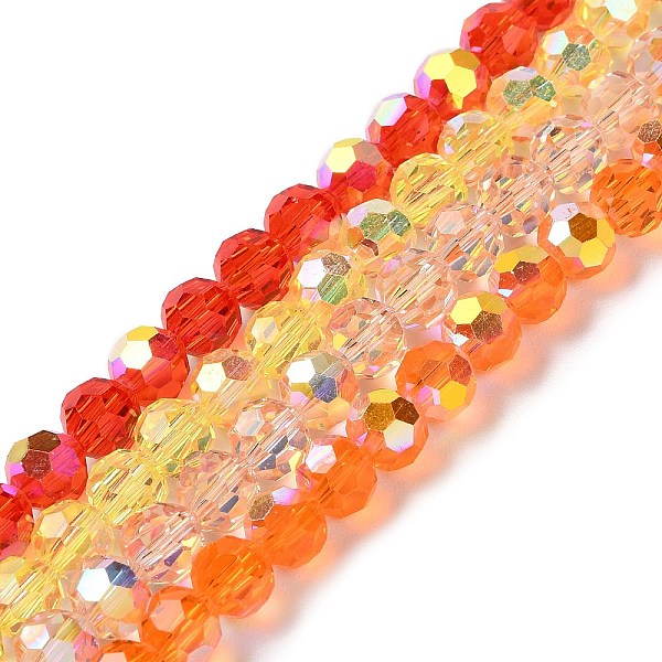 PandaHall Electroplate Glass Beads Strands, AB Color Plated, Faceted, Rondelle, Mixed Color, 8x7.3mm, Hole: 1.4mm, about 70pcs/strand..., Multicolor
PandaHall Electroplate Glass Beads Strands, AB Color Plated, Faceted, Rondelle, Mixed Color, 8x7.3mm, Hole: 1.4mm, about 70pcs/strand..., Multicolor