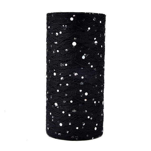 PandaHall Glitter Sequin Deco Mesh Ribbons, Tulle Fabric, for Wedding Party Decoration, Skirts Decoration Making, Black, 6 inch(150mm)...
PandaHall Glitter Sequin Deco Mesh Ribbons, Tulle Fabric, for Wedding Party Decoration, Skirts Decoration Making, Black, 6 inch(150mm)...