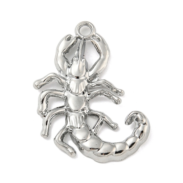 PandaHall Alloy Pendants, Scorpion Shape, Platinum, 39x29~30x4mm, Hole: 3mm Alloy Scorpion
PandaHall Alloy Pendants, Scorpion Shape, Platinum, 39x29~30x4mm, Hole: 3mm Alloy Scorpion