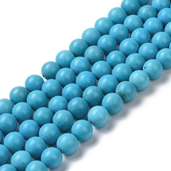 PandaHall Natural Howlite Beads Strands, Dyed & Heated, Round, 10mm, Hole: 1.2mm, about 41pcs/strand, 15.94 inch(40.5cm) Howlite Round
PandaHall Natural Howlite Beads Strands, Dyed & Heated, Round, 10mm, Hole: 1.2mm, about 41pcs/strand, 15.94 inch(40.5cm) Howlite Round