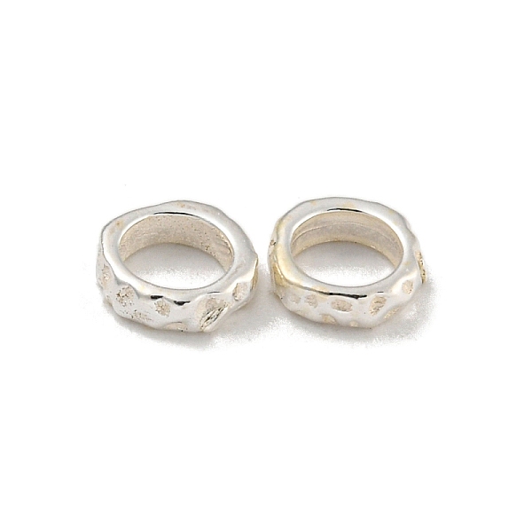 PandaHall 925 Sterling Silver Beads, Textured Ring, Silver Color Plated, Silver, 5.6x1.5mm, Hole: 4mm, about 50pcs/10g Sterling Silver Ring
PandaHall 925 Sterling Silver Beads, Textured Ring, Silver Color Plated, Silver, 5.6x1.5mm, Hole: 4mm, about 50pcs/10g Sterling Silver Ring