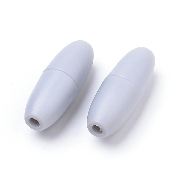 PandaHall Plastic Breakaway Clasps, For Rubber Silicone Teething Necklaces, Light Grey, 24x9mm, Hole: 2.5mm Plastic Gray
PandaHall Plastic Breakaway Clasps, For Rubber Silicone Teething Necklaces, Light Grey, 24x9mm, Hole: 2.5mm Plastic Gray