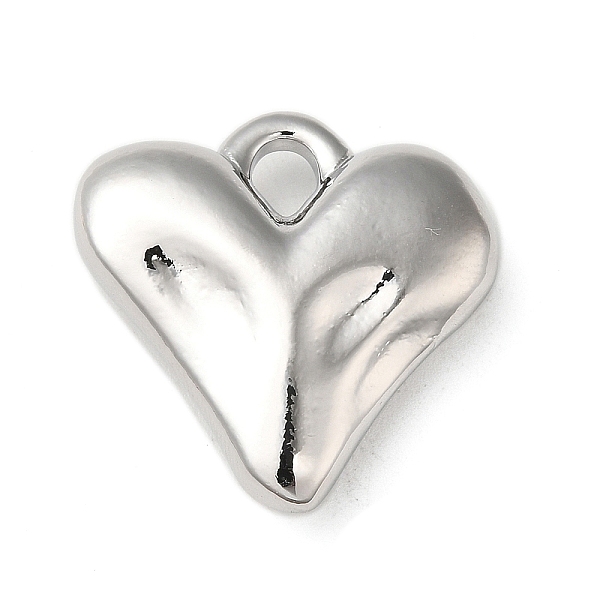 PandaHall Brass Pendants, Heart, Real Platinum Plated, 25x25x7mm, Hole: 4mm Brass Heart
PandaHall Brass Pendants, Heart, Real Platinum Plated, 25x25x7mm, Hole: 4mm Brass Heart